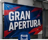 Lona impresa de gran apertura